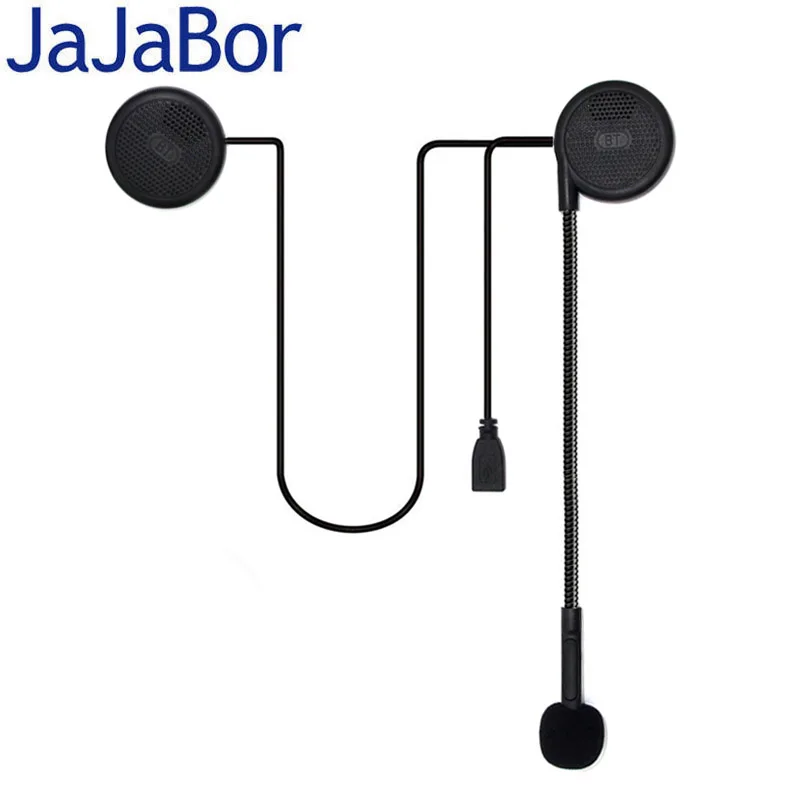 JaJaBor новый дизайн ультра тонкий мотоциклетный шлем Беспроводная bluetooth гарнитура