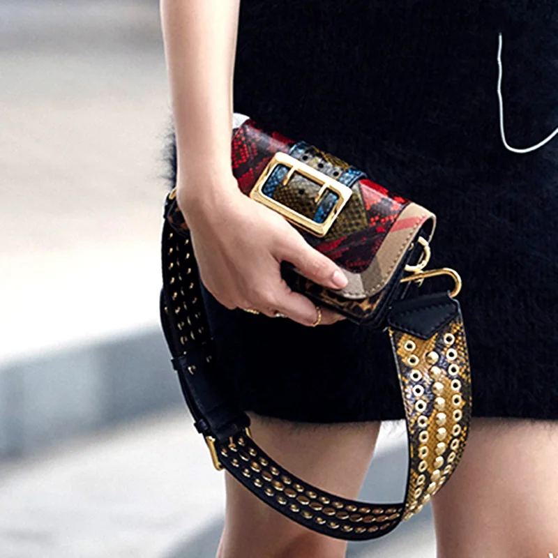 Серпантин плечевым ремнем модные дизайнерские сумки Красочные вечерний клатч