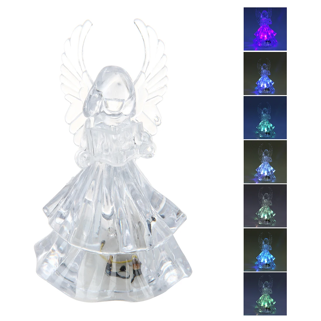 

Wholesales item Color Changing LED Angel Night Light