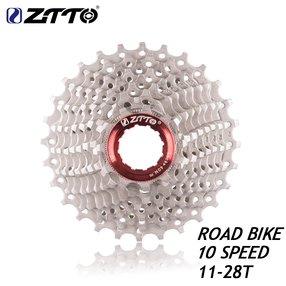 ZTTO 10s кассета 11 28 T Freewheel детали для велосипеда 20S 10 скоростей маховик дорожного