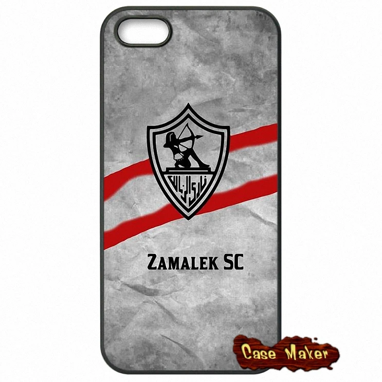 Zamalek SC Логотип Мода Капа Чехлы для iPhone X 4 4S 5 5C SE 6 S 7 8 плюс Galaxy J5 J3 A5 A3 2016 S5 S7 S6