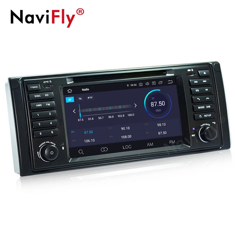 IPS DSP Android 9 0 4G Автомобильный GPS для BMW X5 E53 E39 DVD плеер стерео аудио навигация