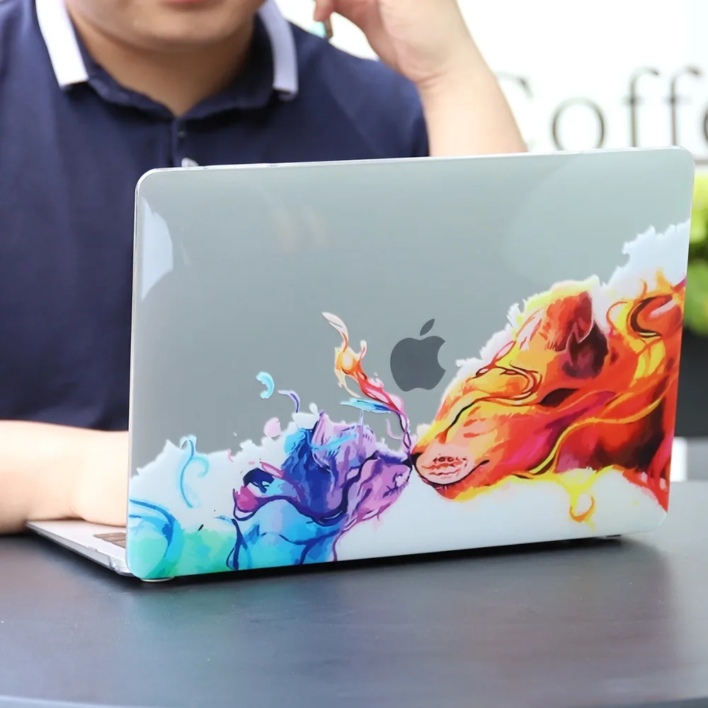 Batianda чехол для MacBook Air 11 13 дюймов A1932 и Pro retina 1" 15" Touch Bar PC ноутбук жесткий корпус Защитная кожа
