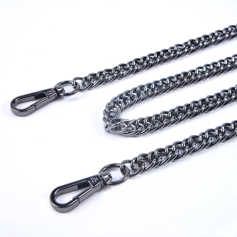 DIY длина! 10 мм золото серебро пистолет черные металлические Сменные цепи