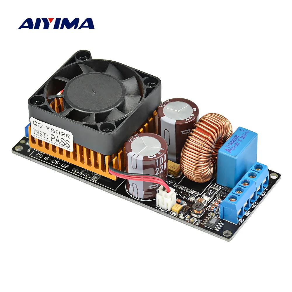 AIYIMA IRS2092 HIFI Цифровой усилитель доска 500 Вт моно высокой мощности сабвуфер аудио усилитель доска супер LM3886