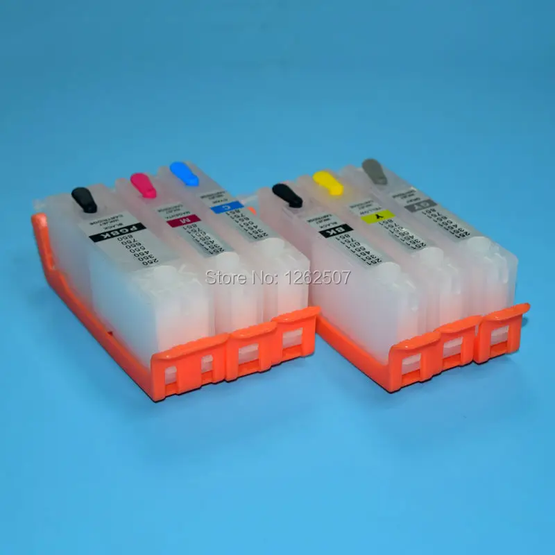 PGI750 CLI751 Refillable ink cartridge with arc chip for canon pgi-750 cli-751 PIXMA MG6370 MG7170 iP8770 | Компьютеры и офис