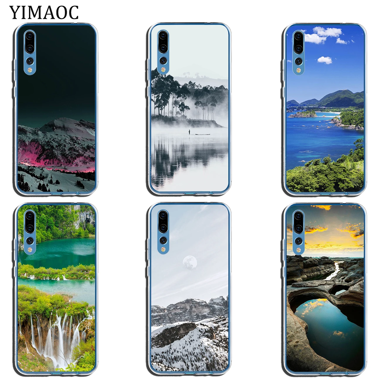 Мягкий силиконовый чехол YIMAOC для Huawei Mate 30 20 Pro 10 Lite Nova 5I 4 3i 3 2i 2 | Мобильные телефоны