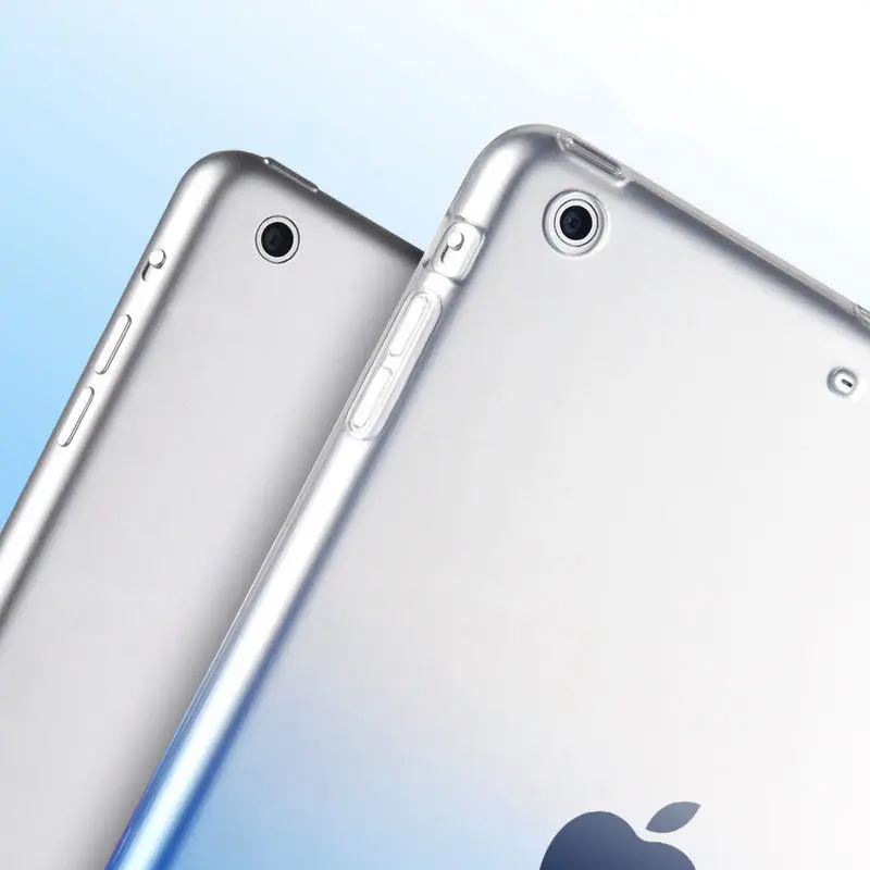 Для iPad Pro 9 7 дюймовый чехол прозрачный градиентный ТПУ ультра тонкий гибкий