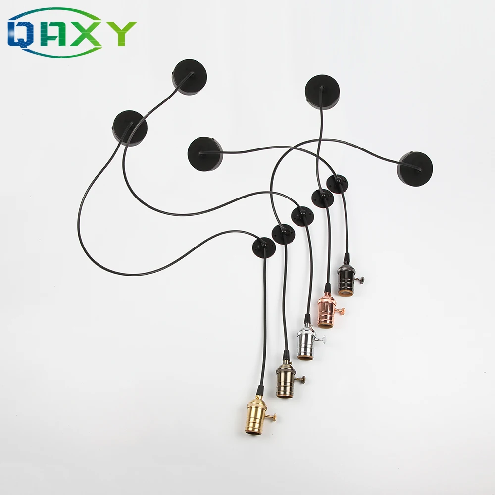 

New Arrival E27 Modern Wall Lamp Pure Copper Plated Bedside Wall Light Spetial Wire Wall Lamps Used Also On Ceiling[B2563]