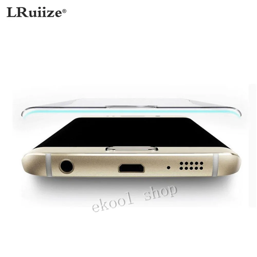 Lruize TPU чехол для мобильного телефона + синий полностью изогнутый 3D закаленное