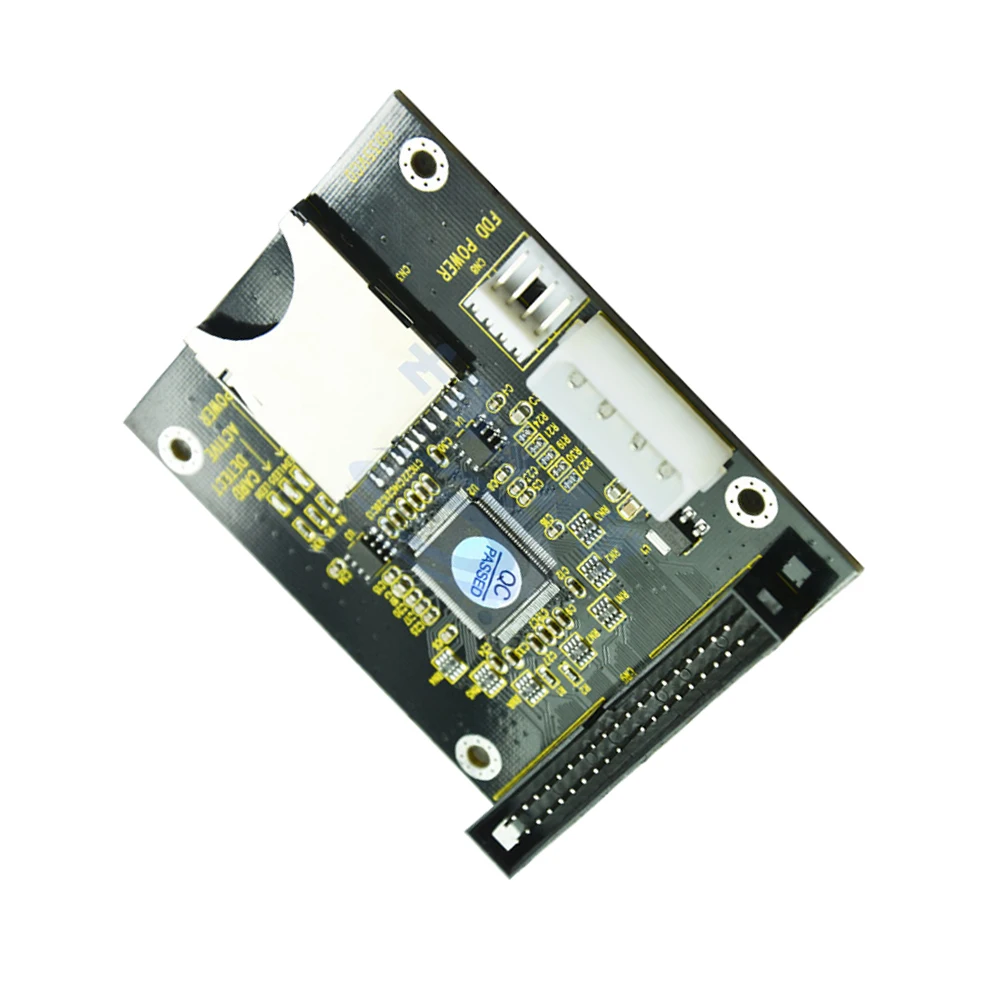 Цифровой SD SDHC карта памяти TF IDE 3 5 дюйма 40 Pin Male адаптер для жесткого диска