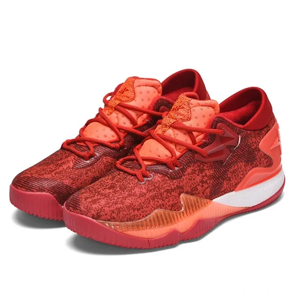 Красный Высокое качество баскетбольные кроссовки boost мужские Harden Vol.2 B42389 баскетбольные спортивные кроссовки Красный Размер 39-46 - Цвет: Красный