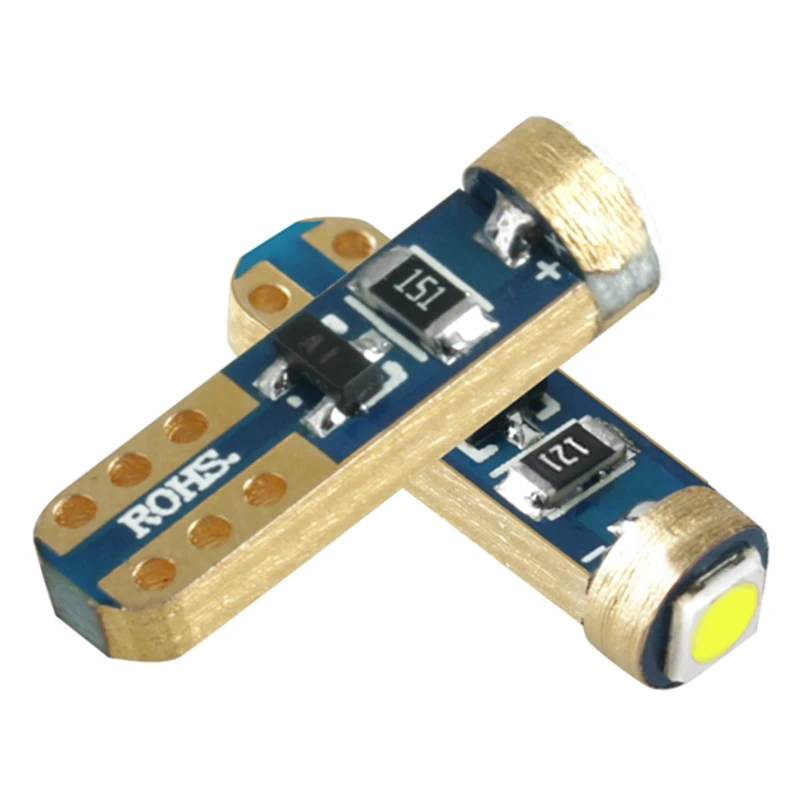 4Pcs Car Interior T5 Led 1 Smd DC 12V 24V Bulbs Light Ceramic Dashboard Gauge Instrument Auto Side Wedge Lamp | Автомобили и
