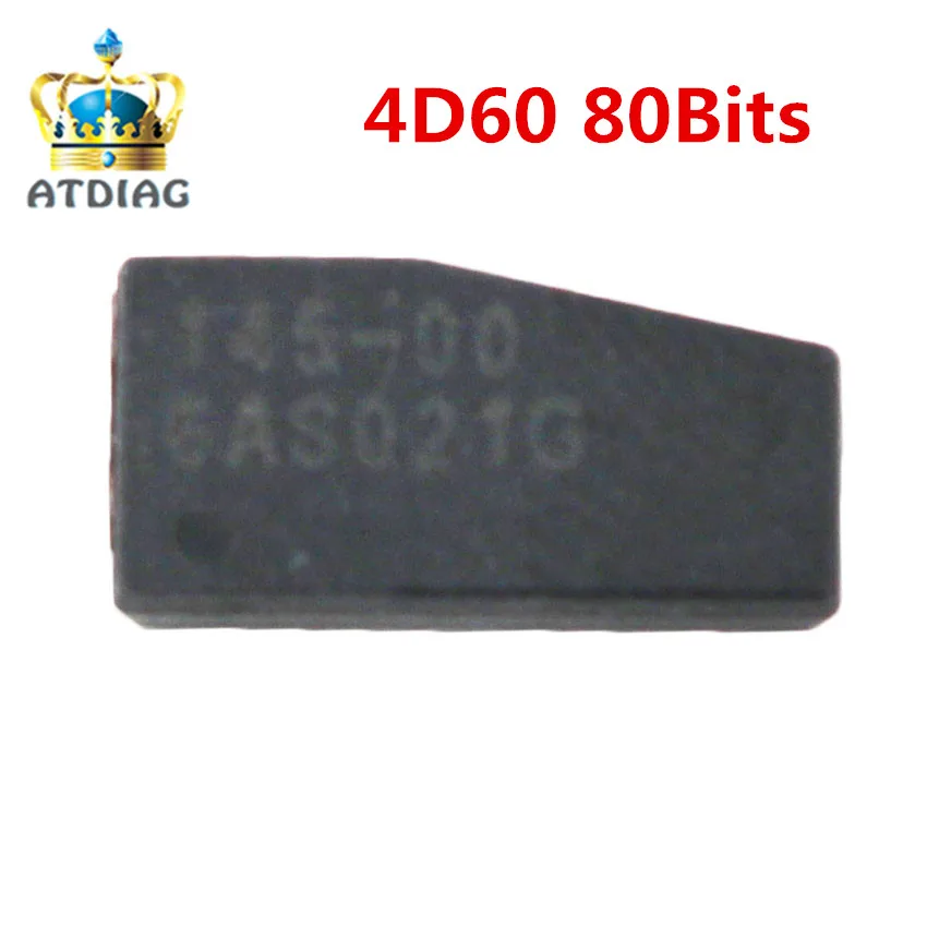 4D60 80Bit чип транспондера Стекло для автомобильного дистанционного ключа высокого