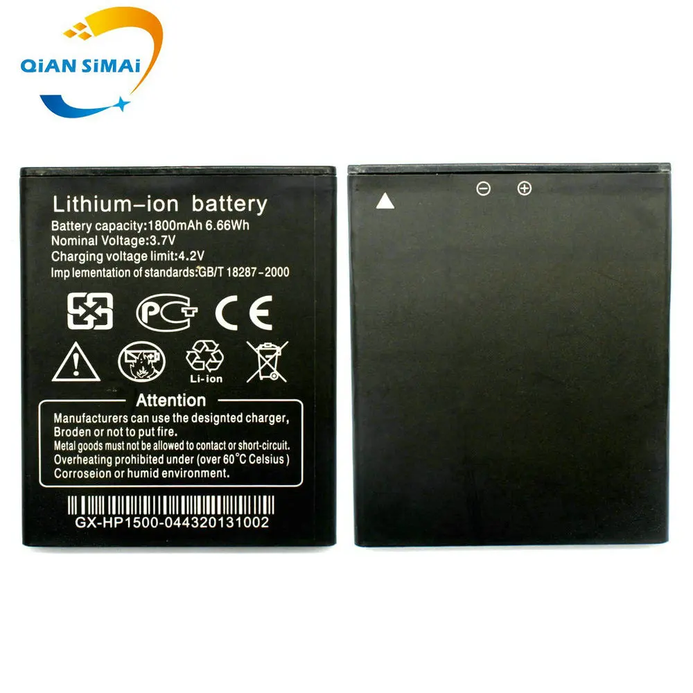QiAN SiMAi 100% новый высококачественный W100 1800 мАч аккумулятор для THL W100S T1 мобильный