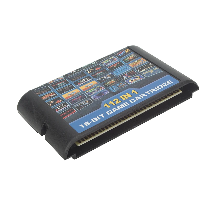 112 in 1 Game Cartridge 16 bit Card For Sega Mega Drive MD for Megadrive Genesis console Machine Tool | Инструменты