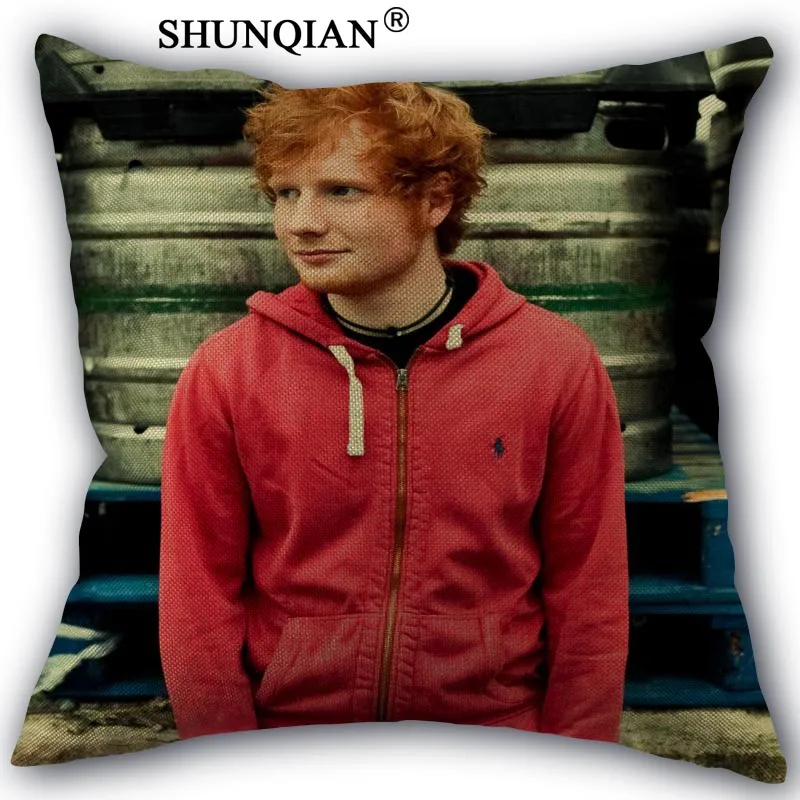Ed Sheeran наволочка хлопок лен тканая Наволочка на заказ Наволочка для подушек в спальне Декоративные Чехлы на подушку для дома или офиса, декоративные