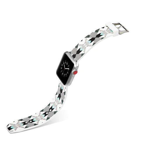 C5 Ремешок для Apple watch 44 мм 40 мм iWatch 38 мм 42 мм силиконовый браслет для часов Apple watch 5 4 3 2 1 Аксессуары - Цвет ремешка: C5
