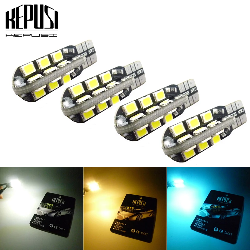 T10 W5W Canbus светодиодный 2835 24smd приборная панель для автомобиля лампа на танкетке 194