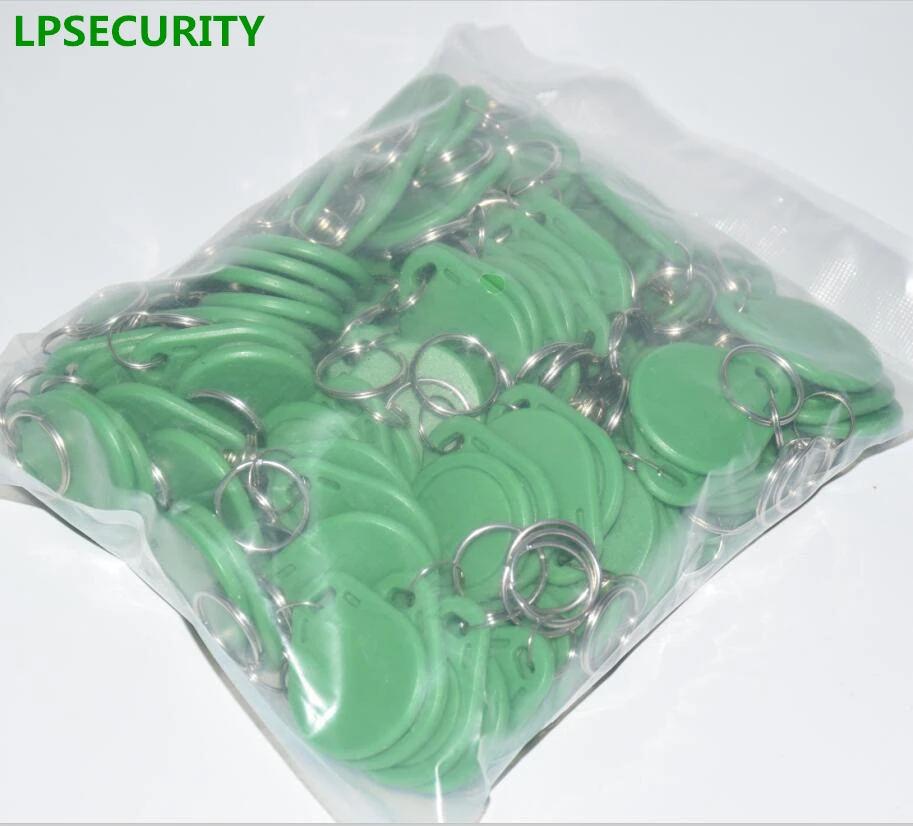 LPSECURITY 100 шт. записываемые Жетоны 13 56 МГц чип бирки Карта IC брелок карта для RFID