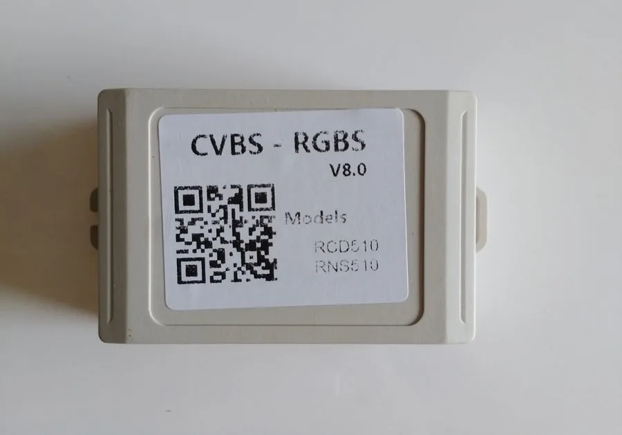 RNSRCD510 V9.3 Aftermarket камера заднего вида CVBS AV преобразователь RGB адаптер для Фольксваген RCD510 RNS510 RNS 510 315 парковка - Название цвета: RNSRCD510