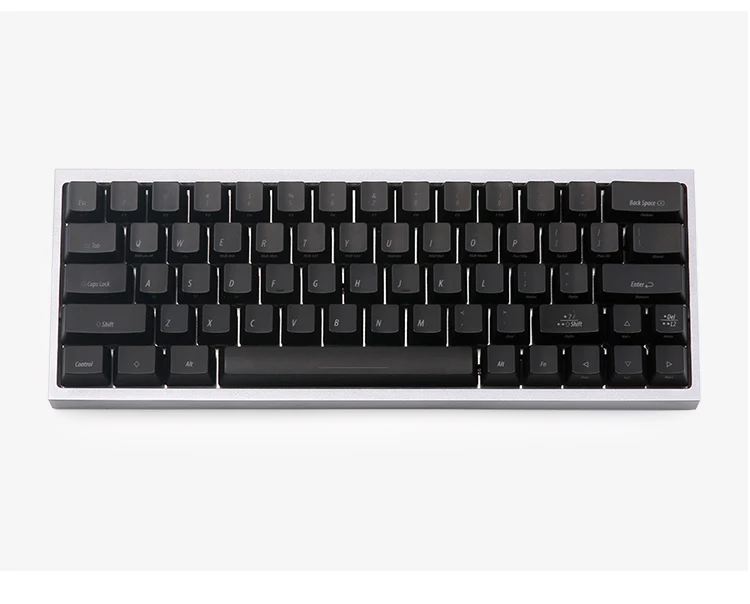 KBDfans 64 клавиши abs материал oem профиль колпачки с подсветкой 1,75 shift