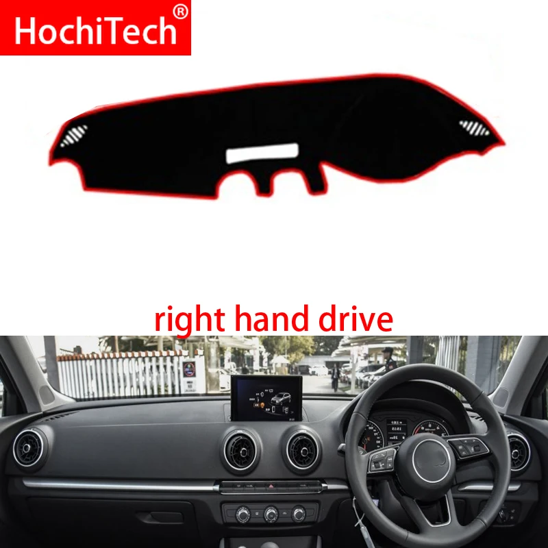 Чехлы на приборную панель автомобиля для AUDI A3 S3 2014 2015 2016 2017-2019 правый и левый руль |