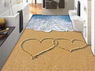 6 мм 3D Лавандовая ветряная мельница для гостиной ковры кухни спальни впитывающая