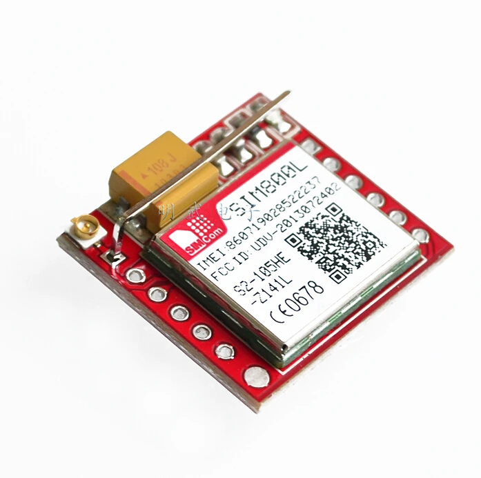 Наименьший SIM800L GPRS GSM модуль карта Micro SIM Core плата четырехдиапазонный TTL