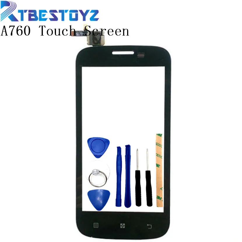 RTBESTOYZ Новый сенсорный экран Сенсорная панель объектив Переднее стекло для Lenovo A760