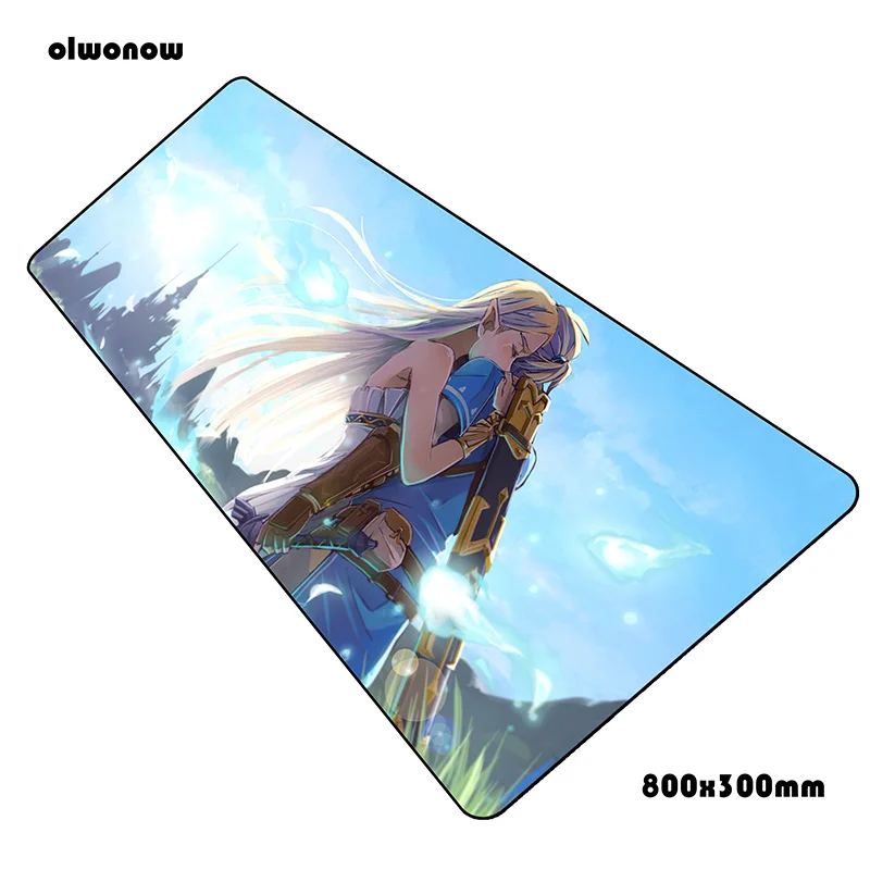 Size 800x300x2mm Zelda Коврик для мыши 800x300x2 мм коврики горячие продажи компьютерная мышь коврик игровые аксессуары милые большие игровые коврики и чехлы игры pc gamer - Цвет: Size 800x300x2mm