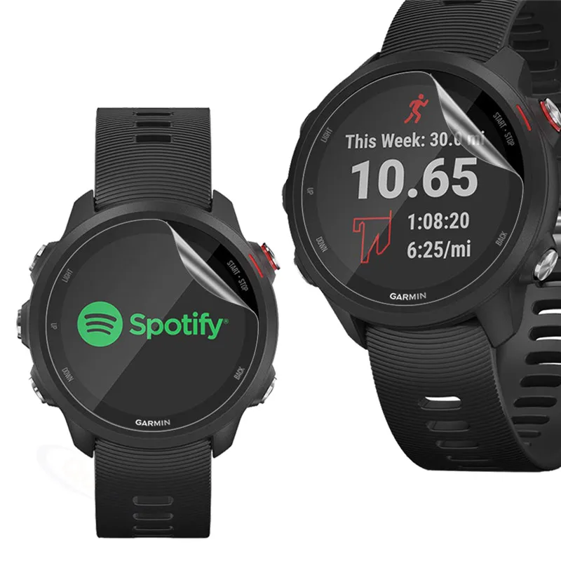 Qosea (3 шт) для Garmin Forerunner 245 Music screen Protector Ультратонкий 945 645 45 S Взрывозащищенный