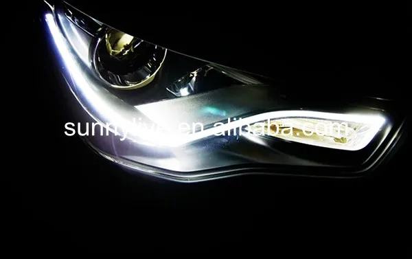 Для Audi A1 светодиодный головной светильник 2011-2015 год черный Корпус оригинального