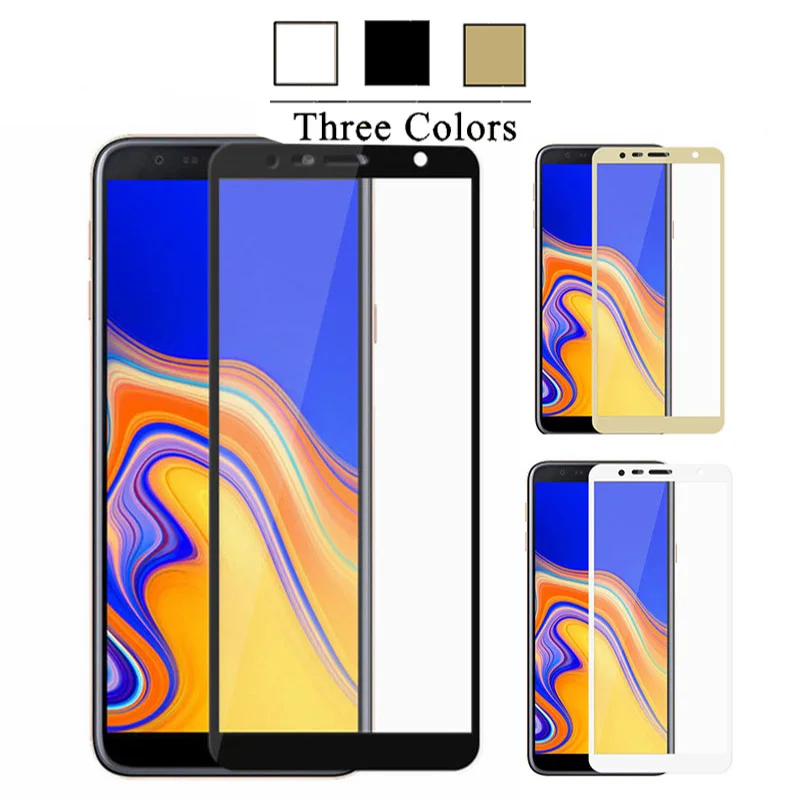 Защитная пленка для samsung galaxy J4 Plus полное покрытие Защита экрана samsun galax J6 plus SM J610FN 6