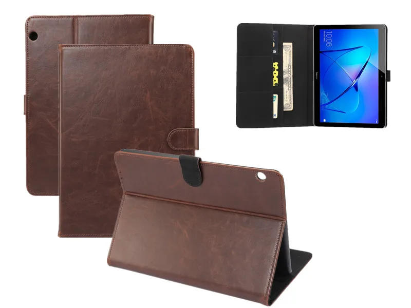 Чехол-книжка для планшета Huawei MediaPad T3 10 Honor Play Pad 2 9 6 дюйма | Компьютеры и офис