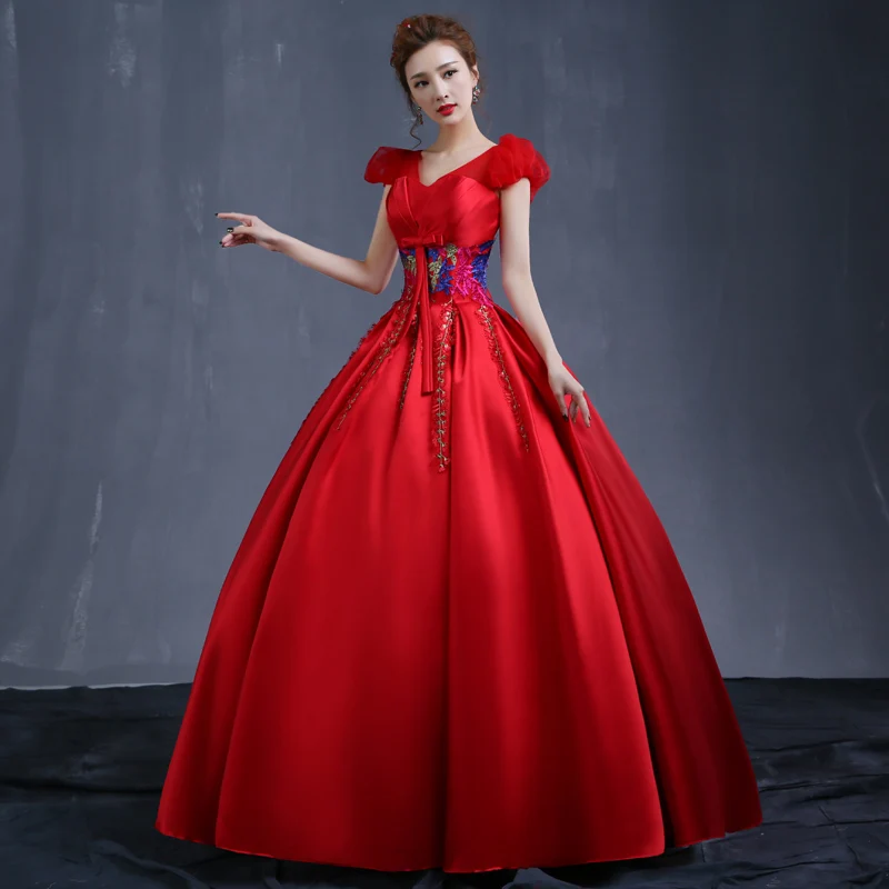 Королевское синее атласное платье Quinceanera милые платья 16 с аппликацией и бисером