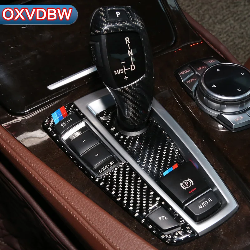 Аксессуары для BMW F07 F10 F25 F26 панель переключения передач из углеродного волокна