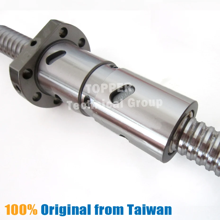 Фото Taiwan TBI DFU1605 C3 400 мм шариковый винт 5 свинцовый с новой шариковой гайкой OFU1605 + Taiwan TBI DFU1605 C3 400 мм шариковый винт 5 свинцовый с новой шариковой гайкой OFU1605 +