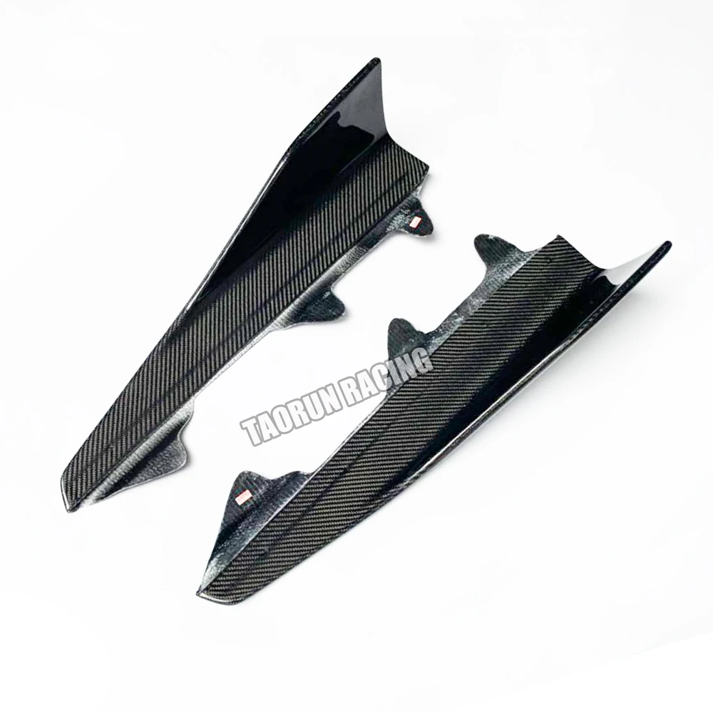 Боковая юбка M2 из углеродного волокна 1 пара разветвитель Cupwings фартуки для BMW F87 Base