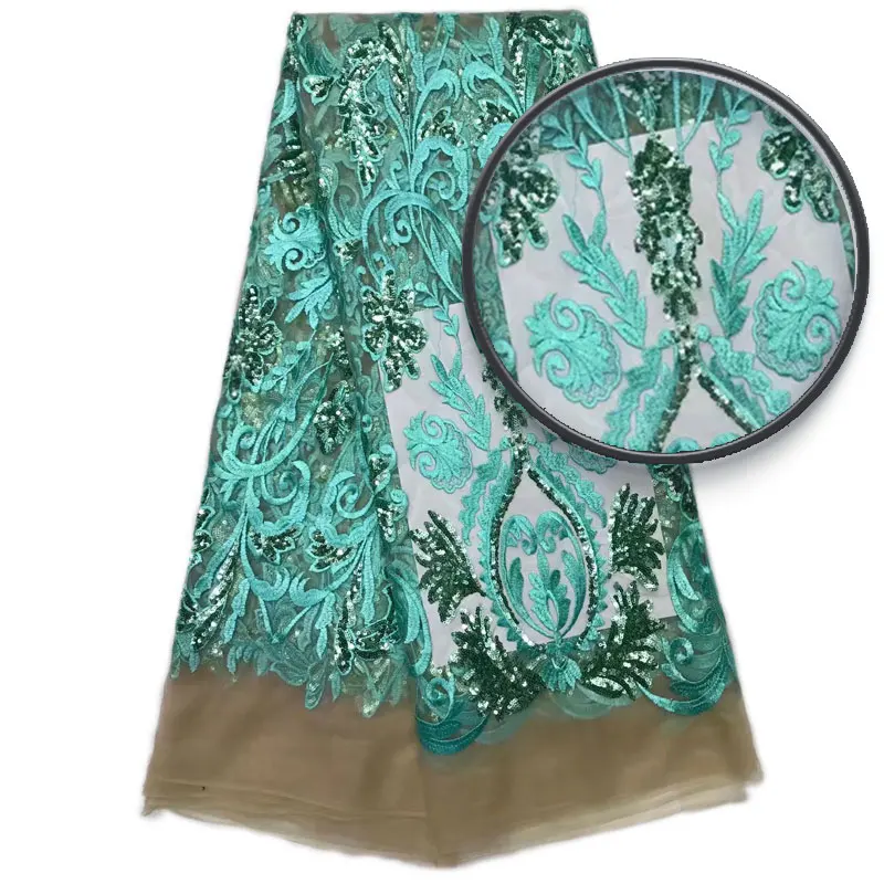 2017 Высокое качество Африканский Кружево Ткань золото французский чистая Вышивка