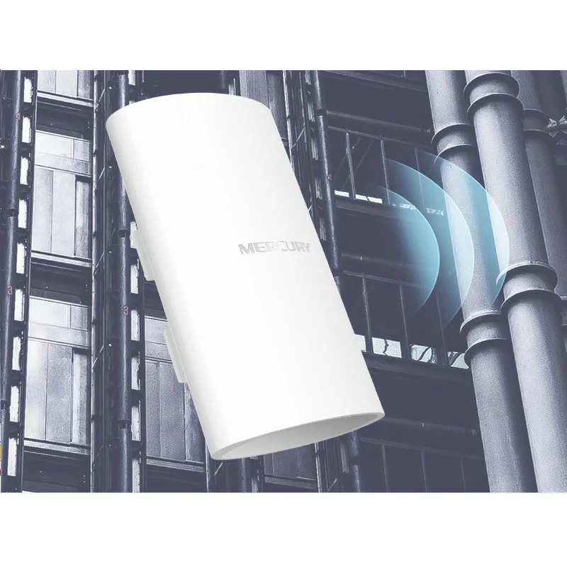 Elevator Lift Wireless bridge, 300Mbps 2.4GHz 867Mbps 5GHz Wireless bridge,RJ45 Passive PoE, DC Power Supply, MIMO Structure