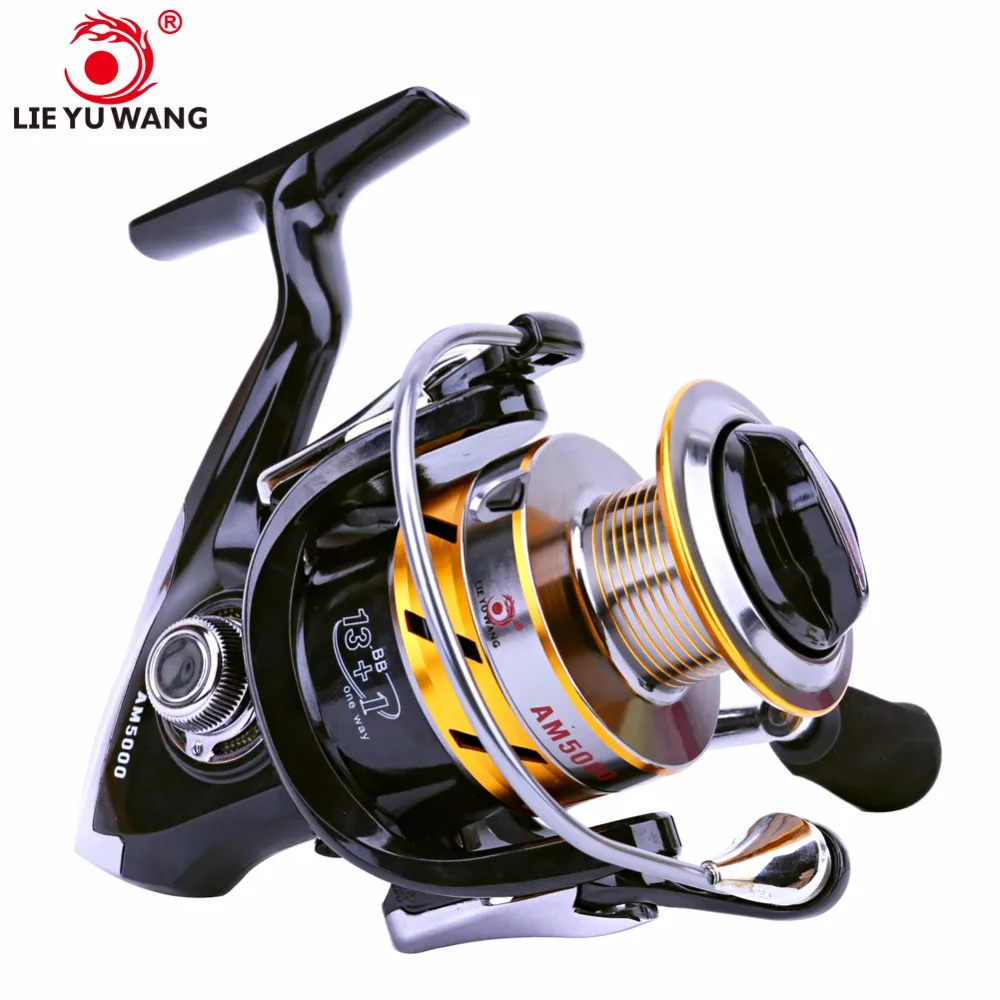 Lieyuwang 14BB катушка рыболовная Металлический Корпус для спиннинга все рыбалки фидер