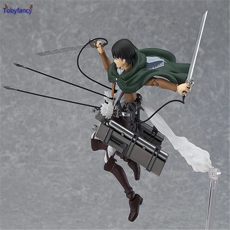 Tobyfancy Attack on Titan Eren Jaeger Figma Collection Model PVC Action Figure Collectible Toys For Boy | Игрушки и хобби