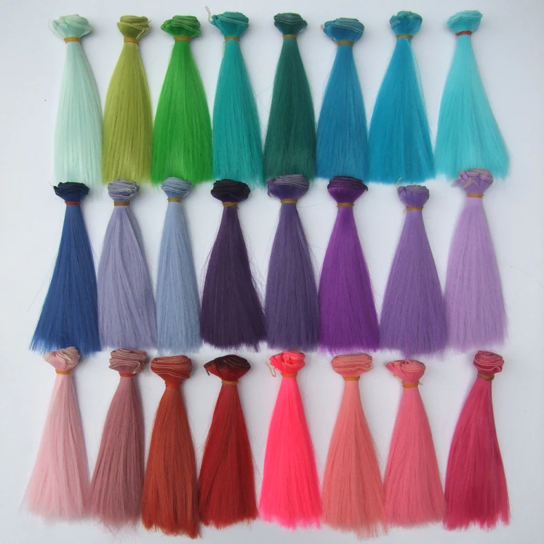 15 см кукольные волосы для шарнирной куклы diy handmada деревья|doll hair|doll hair 15cmfor bjd |