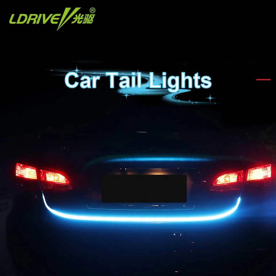 LDRIVE для хвостовой части автомобиля светильник RGB Светодиодные ленты ing задний