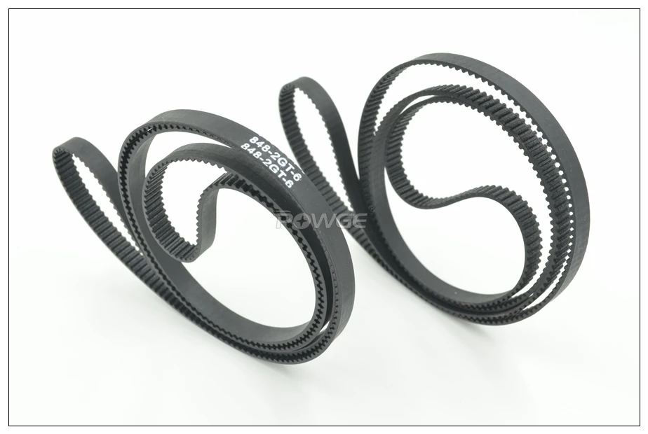 POWGE 800 810 840 848 850 852 860 GT2 ремня ширина = 3/6/9 мм 2GT замкнутому циклу синхронного 2GT|gt2 timing