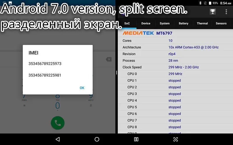 Бесплатный подарок чехол 10,1 'Планшеты Android 10 Core 128GB rom двойная камера 8MP Dual SIM планшетный ПК gps bluetooth телефон MT6797 320 точек/дюйм