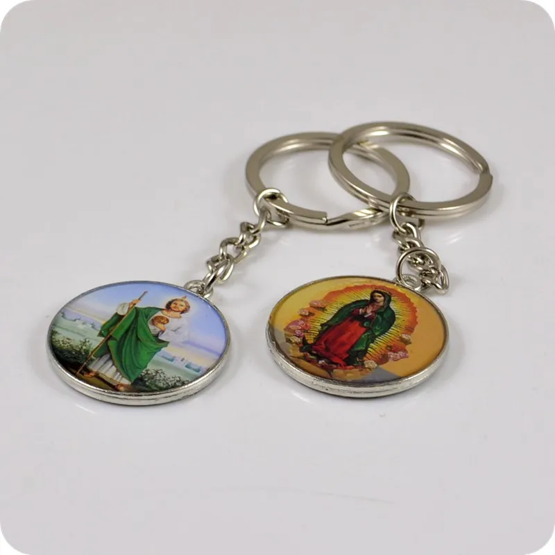 Цепочка для ключей Дева Мария святая Джозеф|Брелоки| |