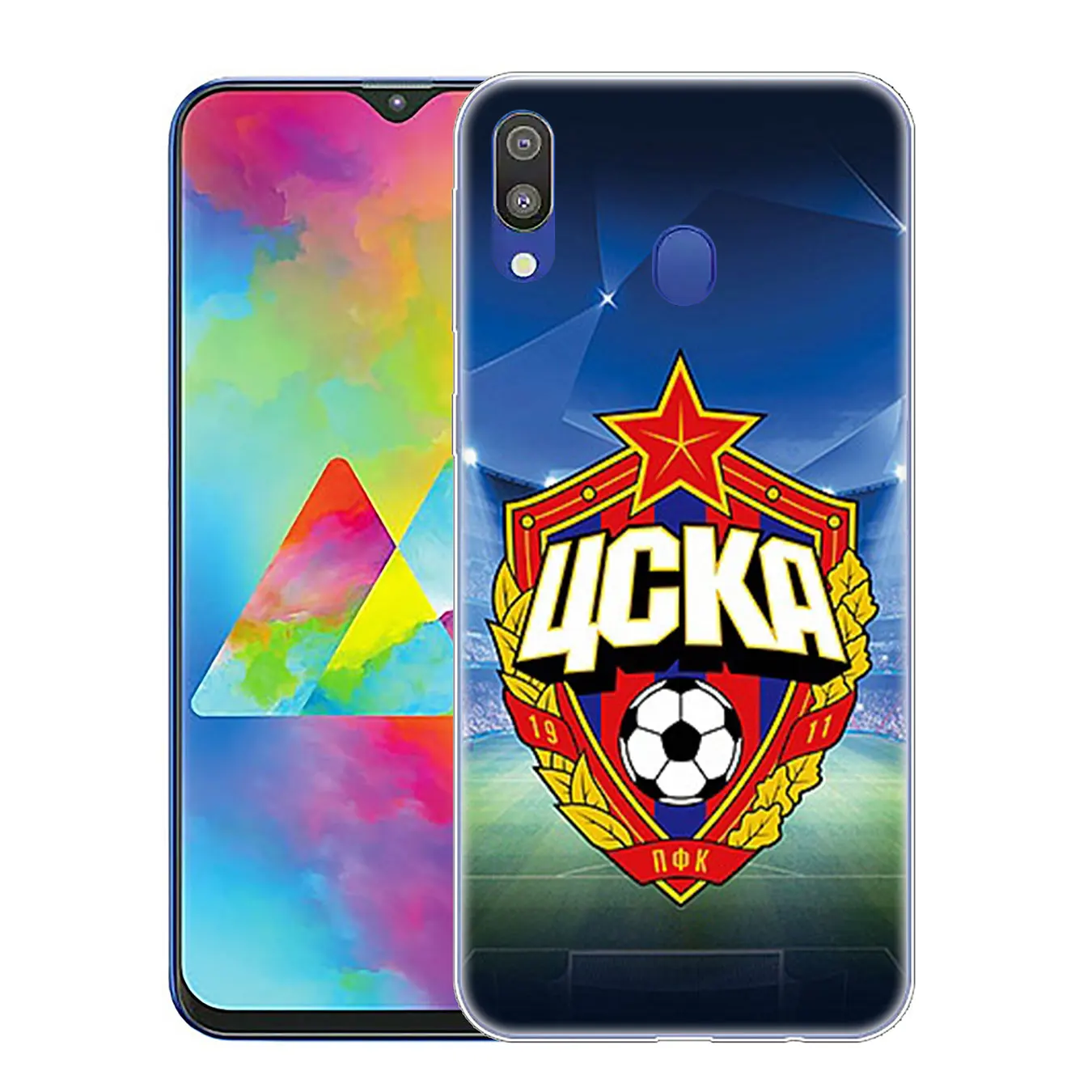 2 Lavaza России PFC ЦСКА Твердый чехол для телефона с лого чехол для телефона для samsung Galaxy A20E M40 M30 M20 M10 A10 A20 A30 A40 A50 A60 A70 S крышка - Цвет: 2