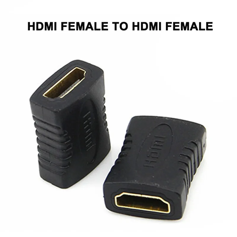 1 шт. HDMI Женский на Женский удлинитель адаптер мужской на Женский 1080P УДЛИНИТЕЛЬ Соединительный кабель для HDTV HDCP Прямая поставка
